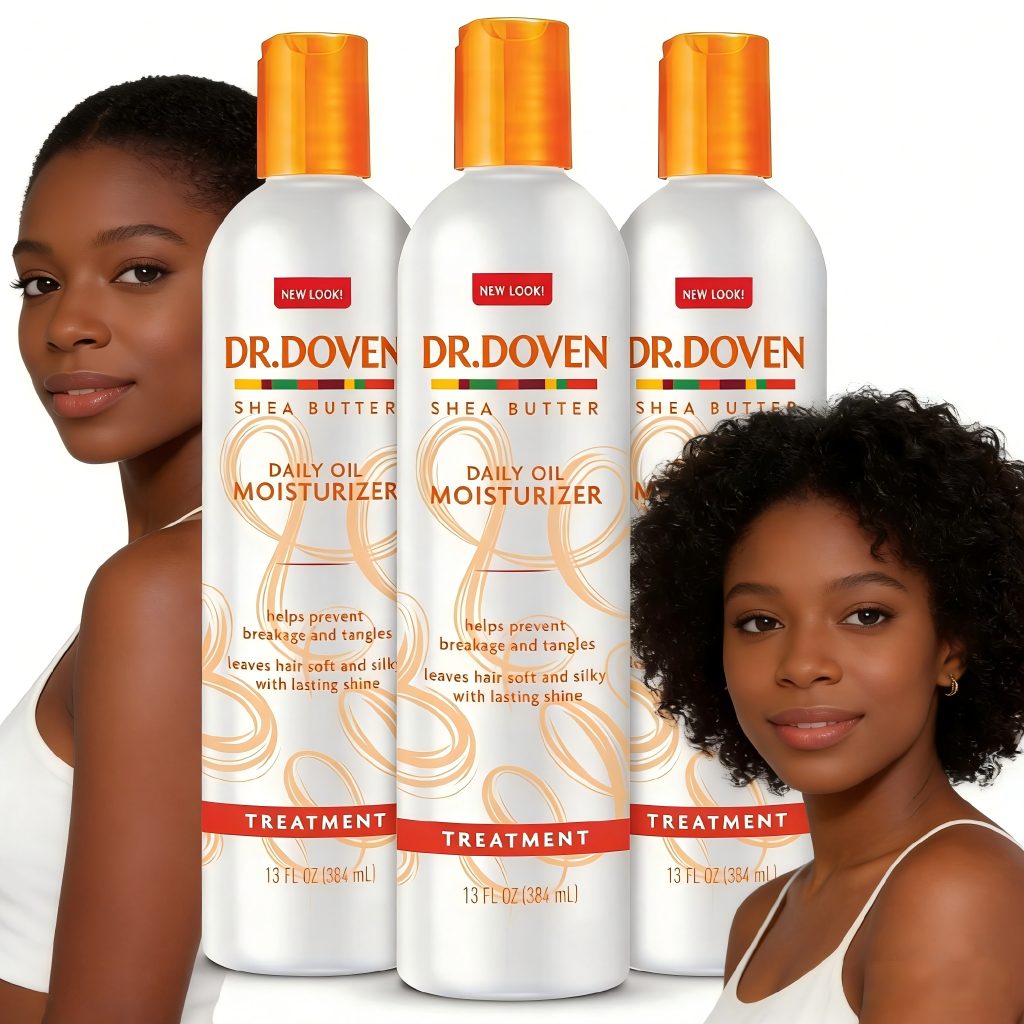 Showroom shelves with daily chemical, beauty, body care, and hair care product categories